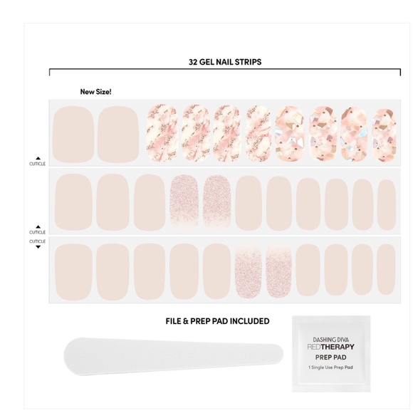 Dashing Diva Gloss Ultra Shine Gel 34 Nail Stripes - Picture 2 of 3